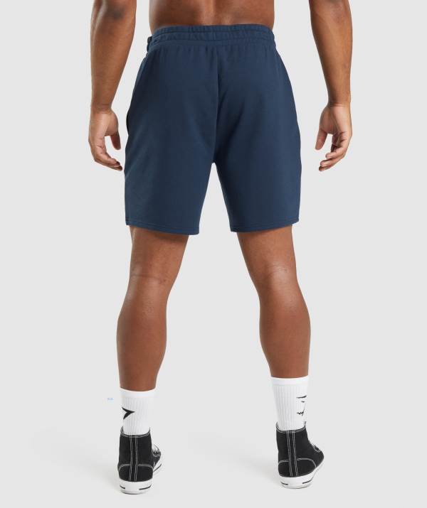 Panske Šortky Gymshark Critical 7" Námornícka Modrá | QX0172954